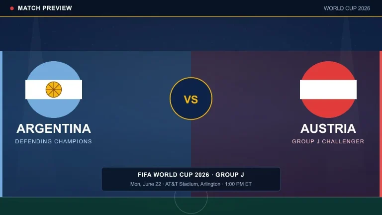 Argentina vs Austria World Cup 2026: Match Prediction & Analysis