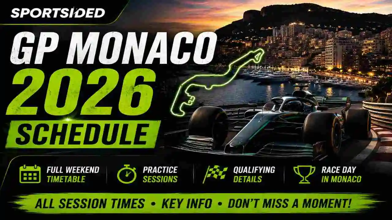 GP Monaco 2026 Schedule